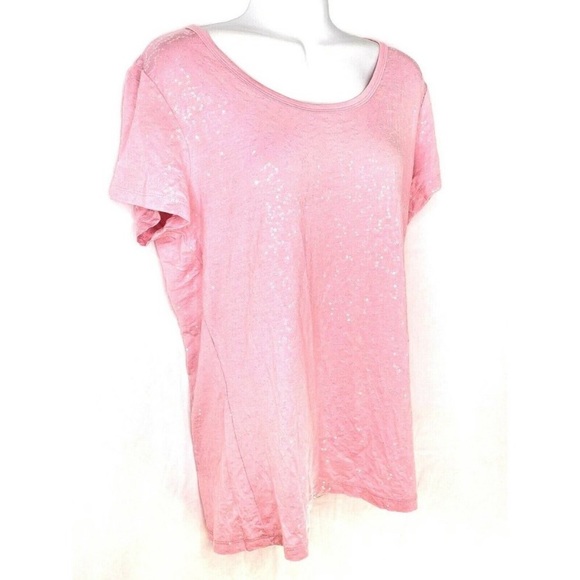 Pink sequin blouse - Picture 2 of 6